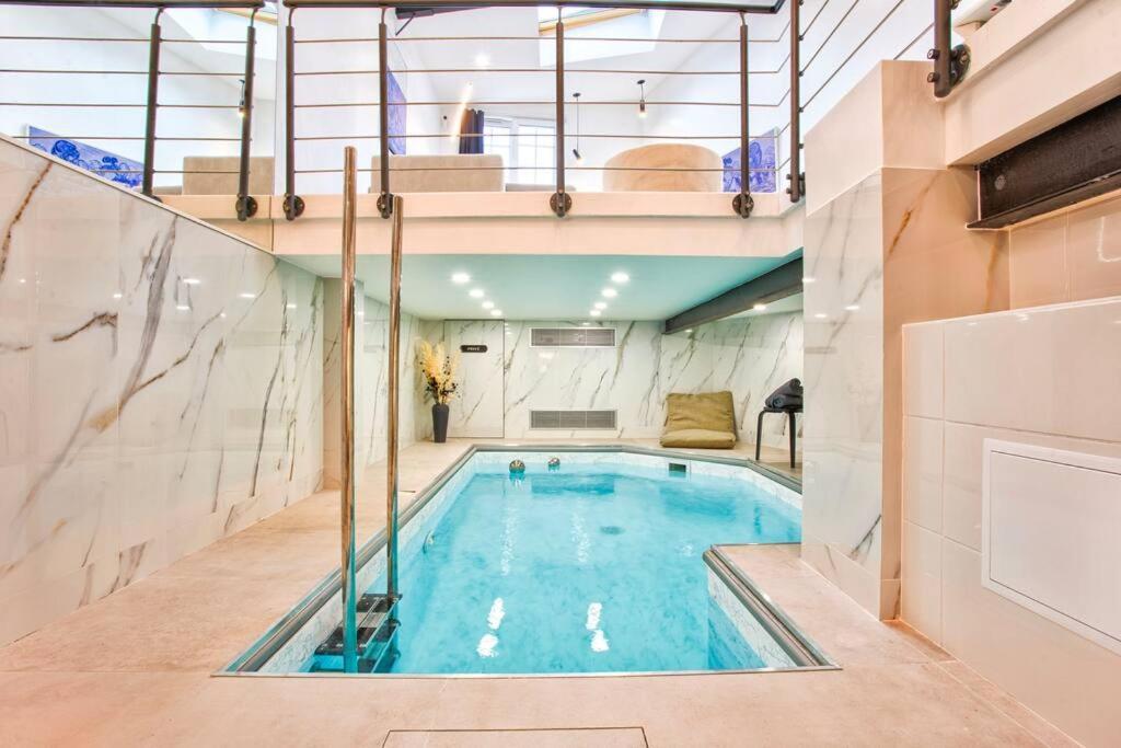 Deauville Luxury Blue Loft - Sauna And Inside Pool Trouville-sur-Mer Exteriér fotografie