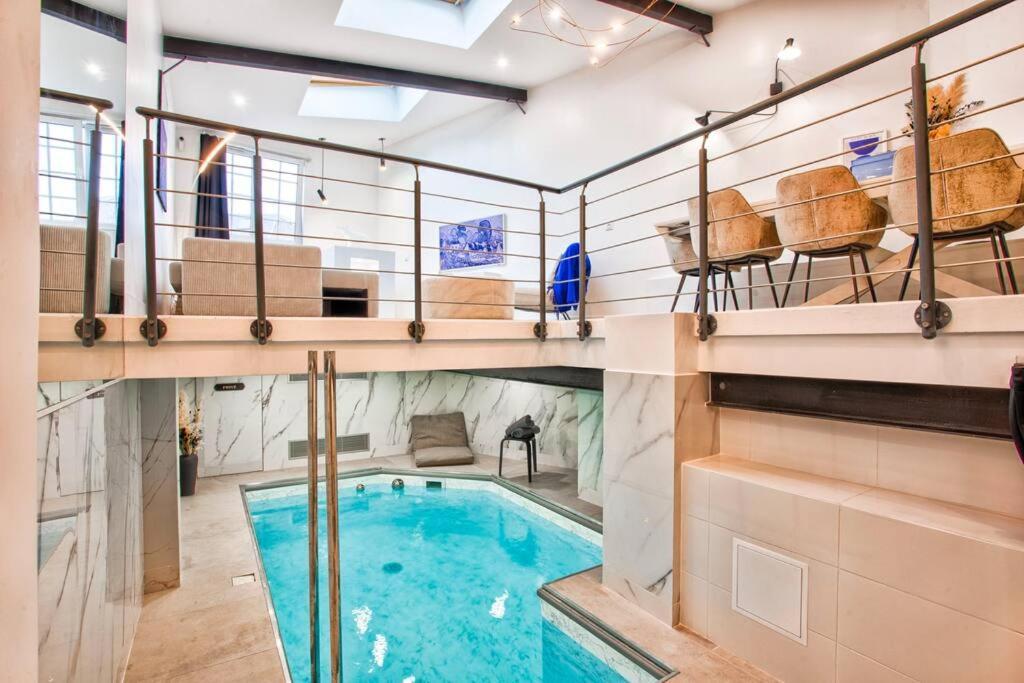 Deauville Luxury Blue Loft - Sauna And Inside Pool Trouville-sur-Mer Exteriér fotografie