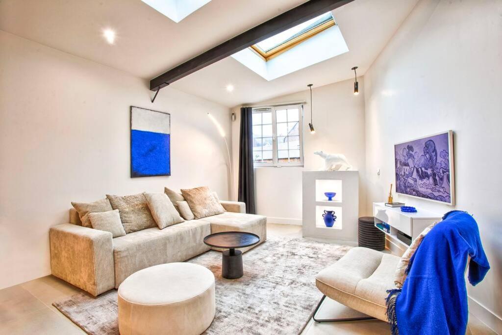 Deauville Luxury Blue Loft - Sauna And Inside Pool Trouville-sur-Mer Exteriér fotografie