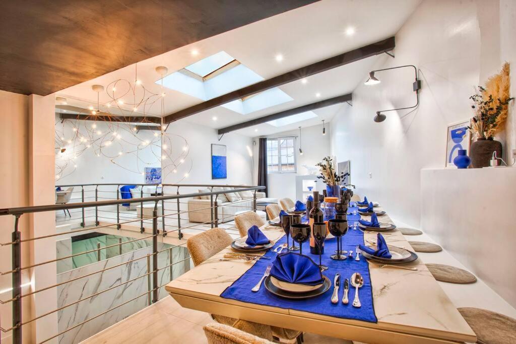 Deauville Luxury Blue Loft - Sauna And Inside Pool Trouville-sur-Mer Exteriér fotografie