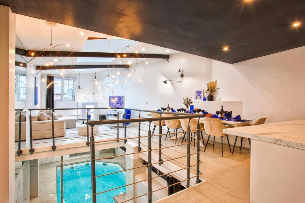 Deauville Luxury Blue Loft - Sauna And Inside Pool Trouville-sur-Mer Exteriér fotografie